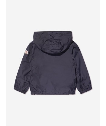 Moncler Enfant Boys New Urville Jacket in Navy d'Europe débarque