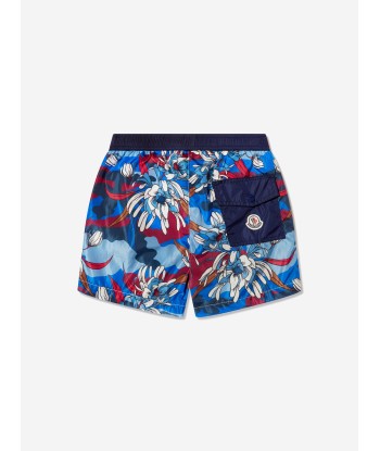 Moncler Enfant Boys Swim Shorts in Multicolour destockage