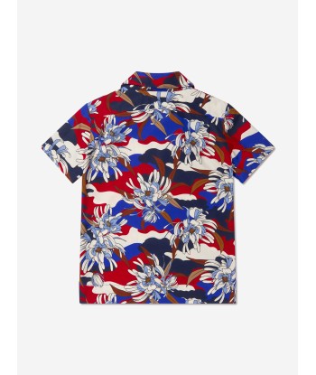 Moncler Enfant Boys Short Sleeve Shirt in Multicolour 50% de réduction en Octobre 2024