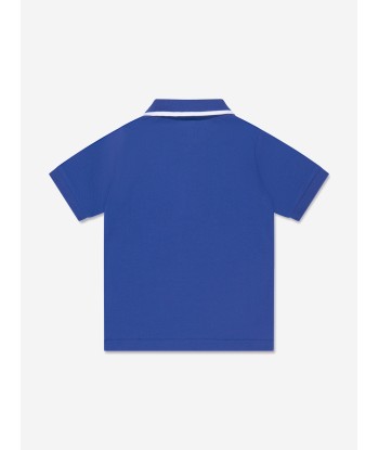 Moncler Enfant Boys Polo Shirt in Blue pour bénéficier 