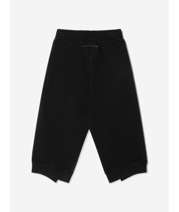 MM6 Maison Margiela Kids Logo Joggers In Black l'achat 