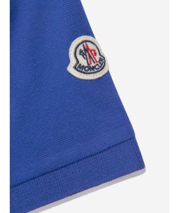 Moncler Enfant Boys Polo Shirt in Blue pour bénéficier 