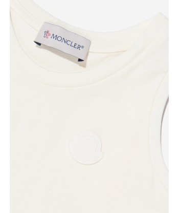 Moncler Enfant Girls Colourblock Dress in Navy JUSQU'A -70%! 