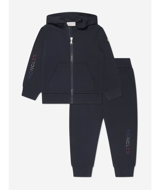 Moncler Enfant Kids Branded Tracksuit in Navy plus qu'un jeu 