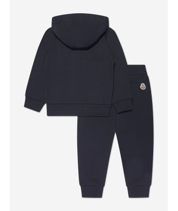 Moncler Enfant Kids Branded Tracksuit in Navy plus qu'un jeu 