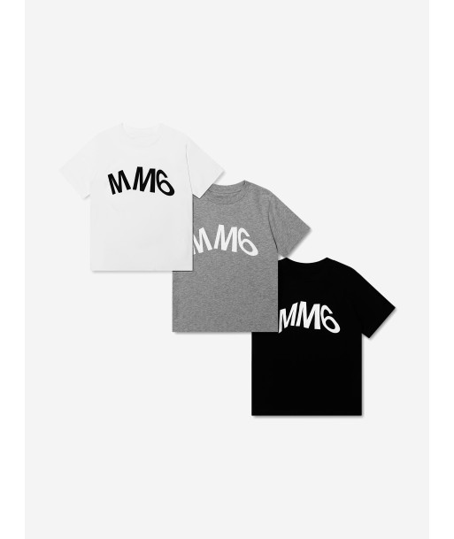 MM6 Maison Margiela Kids T-Shirts Set (3 Pack) meilleur choix