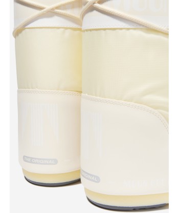 Moon Boot Kids Icon Nylon Snow Boots in Ivory l'achat 