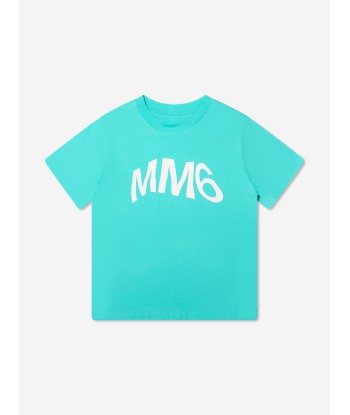 MM6 Maison Margiela Kids T-Shirts Set In Aquamarine (3 Pack) JUSQU'A -70%! 