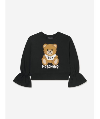 Moschino Girls Teddy Bear Sweatshirt en stock