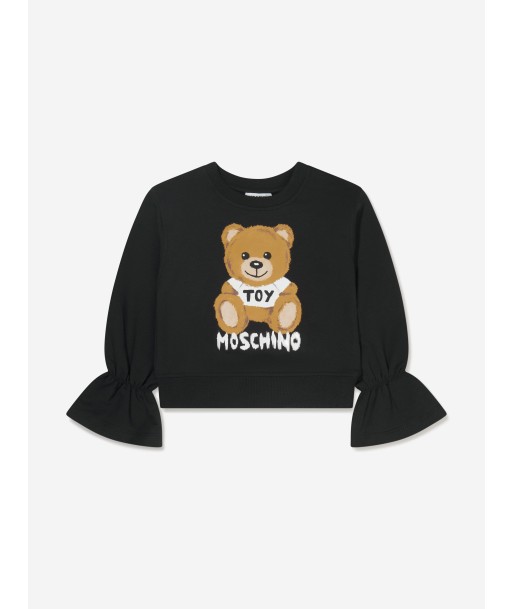 Moschino Girls Teddy Bear Sweatshirt en stock