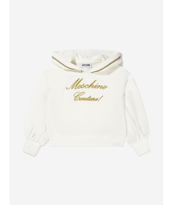 Moschino Girls Logo Couture Hoodie en linge