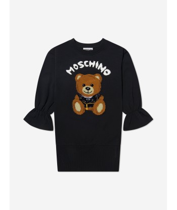 Moschino Girls Teddy Bear Logo Dress 2024