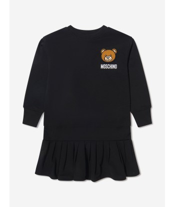 Moschino Girls Long Sleeve Bear Logo Dress s'inspire de l'anatomie humaine