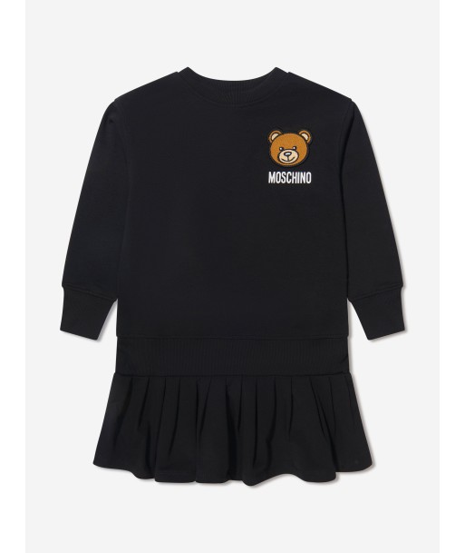 Moschino Girls Long Sleeve Bear Logo Dress s'inspire de l'anatomie humaine