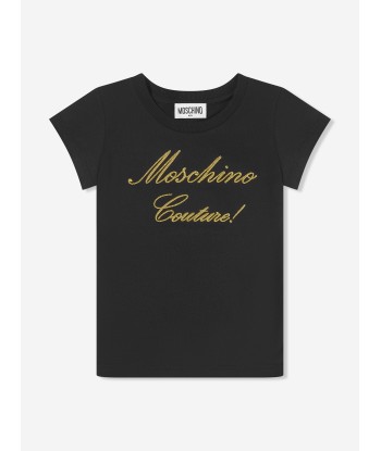 Moschino Girls Couture Logo T-Shirt la colonne vertébrale