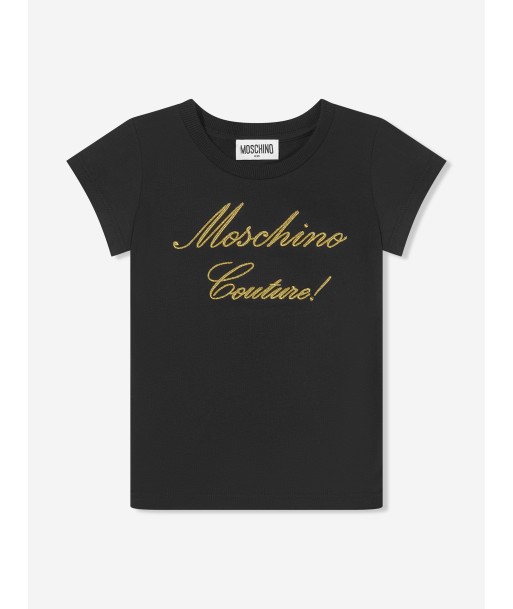 Moschino Girls Couture Logo T-Shirt la colonne vertébrale