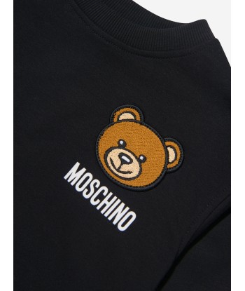 Moschino Girls Long Sleeve Bear Logo Dress s'inspire de l'anatomie humaine