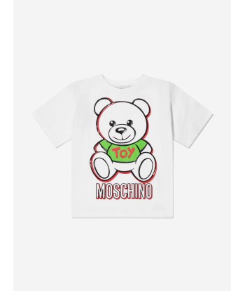 Moschino Kids Teddy Bear Logo T-Shirt Vous souhaitez 