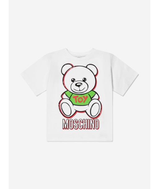 Moschino Kids Teddy Bear Logo T-Shirt Vous souhaitez 