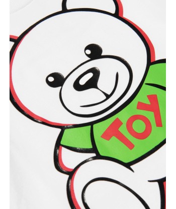 Moschino Kids Teddy Bear Logo T-Shirt Vous souhaitez 