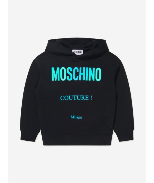 Moschino Boys Couture Logo Hoodie Les magasins à Paris et en Île-de-France