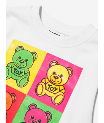 Moschino Kids Teddy Bear Logo Sweatshirt basket pas cher