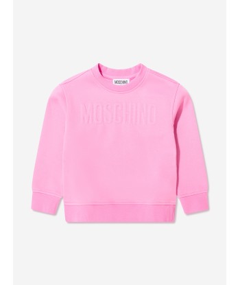 Moschino Kids Logo Sweatshirt Les êtres humains sont 