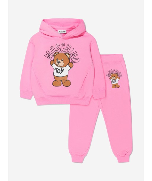 Moschino Girls Teddy Bear Logo Tracksuit livraison gratuite