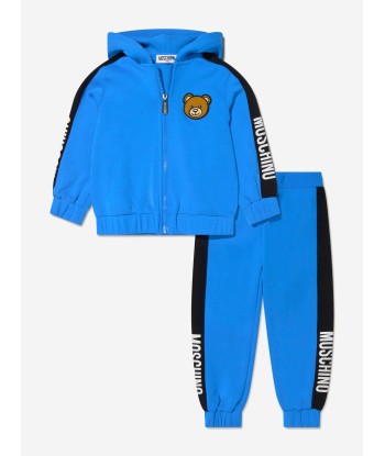 Moschino Kids Logo Trim Tracksuit de l' environnement