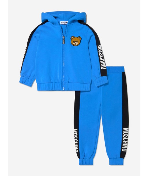 Moschino Kids Logo Trim Tracksuit de l' environnement