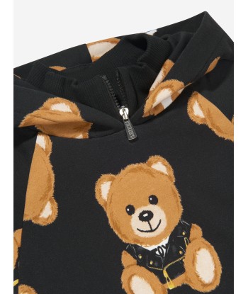 Moschino Kids Teddy Bear Logo Hoodie destockage