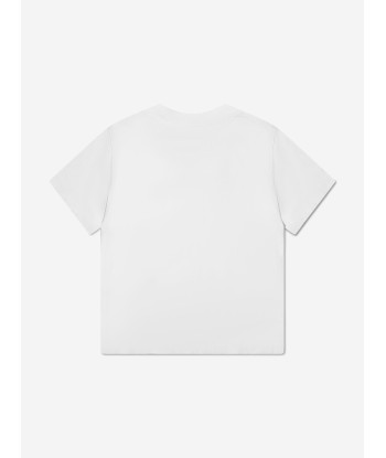 MM6 Maison Margiela Kids Logo T-Shirt In White 2 - 3 jours ouvrés.