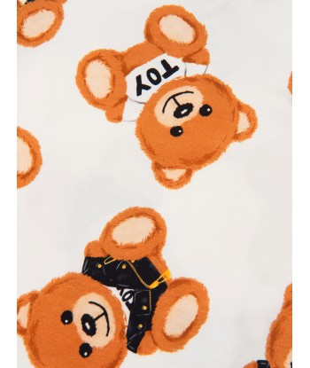 Moschino Kids Teddy Bear Logo T-Shirt basket pas cher