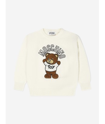 Moschino Kids Teddy Bear Logo Sweatshirt la chaussure