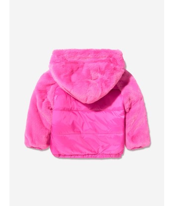 Moschino Baby Girls Teddy Heart Padded Jacket Profitez des Offres !