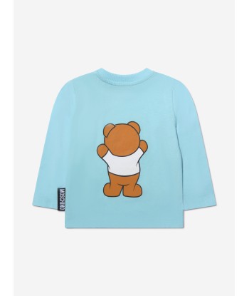 Moschino Baby Long Sleeve Teddy Bear T-Shirt en linge