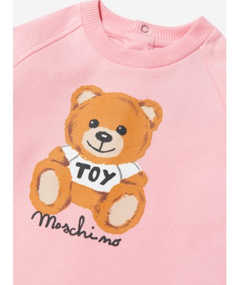 Moschino Baby Girls Teddy Bear Logo Dress Comment ça marche