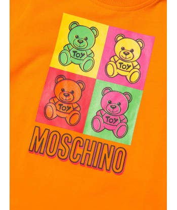 Moschino Baby Long Sleeve Teddy Bear T-Shirt online