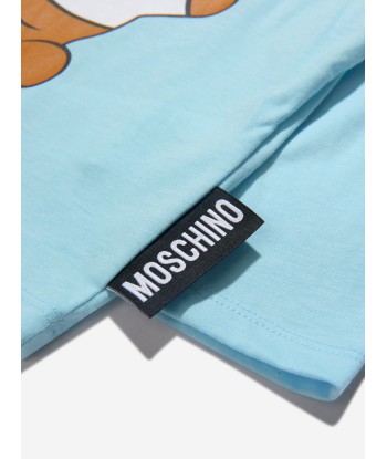 Moschino Baby Long Sleeve Teddy Bear T-Shirt en linge