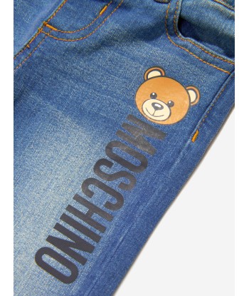 Moschino Baby Teddy Bear Logo Jeans Comparez et commandez 