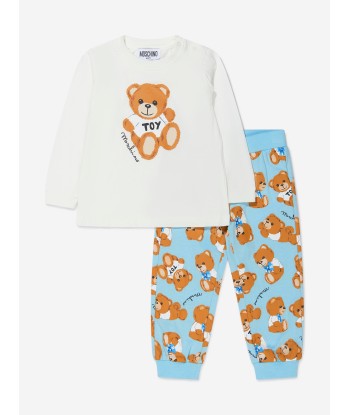 Moschino Baby Boys T-Shirt And Trousers Set prix pour 