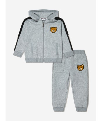 Moschino Baby Logo Trim Tracksuit en stock