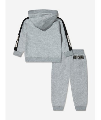 Moschino Baby Logo Trim Tracksuit en stock