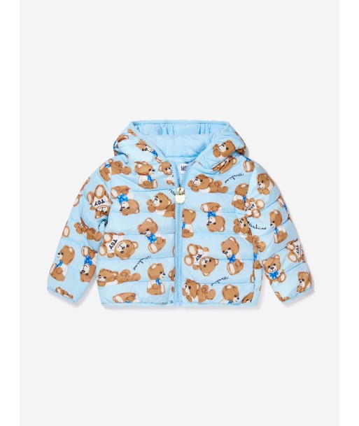 Moschino Baby Teddy Bear Padded Jacket destockage