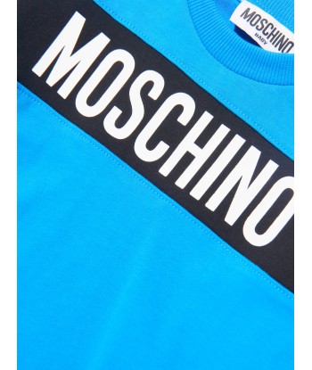 Moschino Baby Long Sleeve Logo T-Shirt livraison et retour toujours gratuits