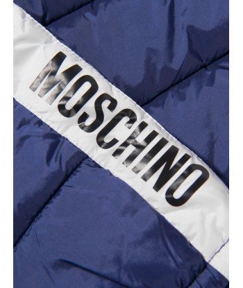 Moschino Baby Logo Trim Padded Jacket store