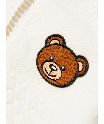 Moschino Baby Wool Knitted Bear Babygrow JUSQU'A -70%! 