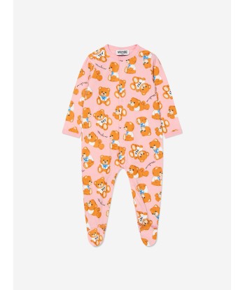 Moschino Baby Girls Teddy Bear Babygrow Gift Set plus qu'un jeu 