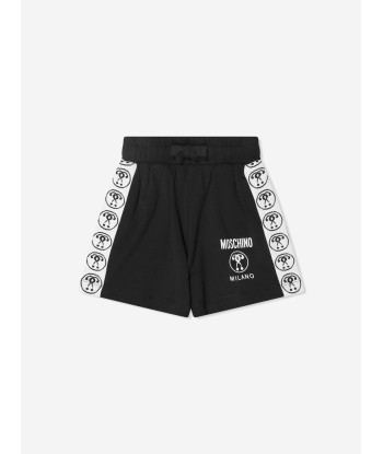 Moschino Girls T-Shirt And Shorts Set in Black Pour