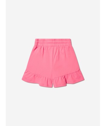 Moschino Girls Teddy Flower Shorts in Pink Dans la société mordern